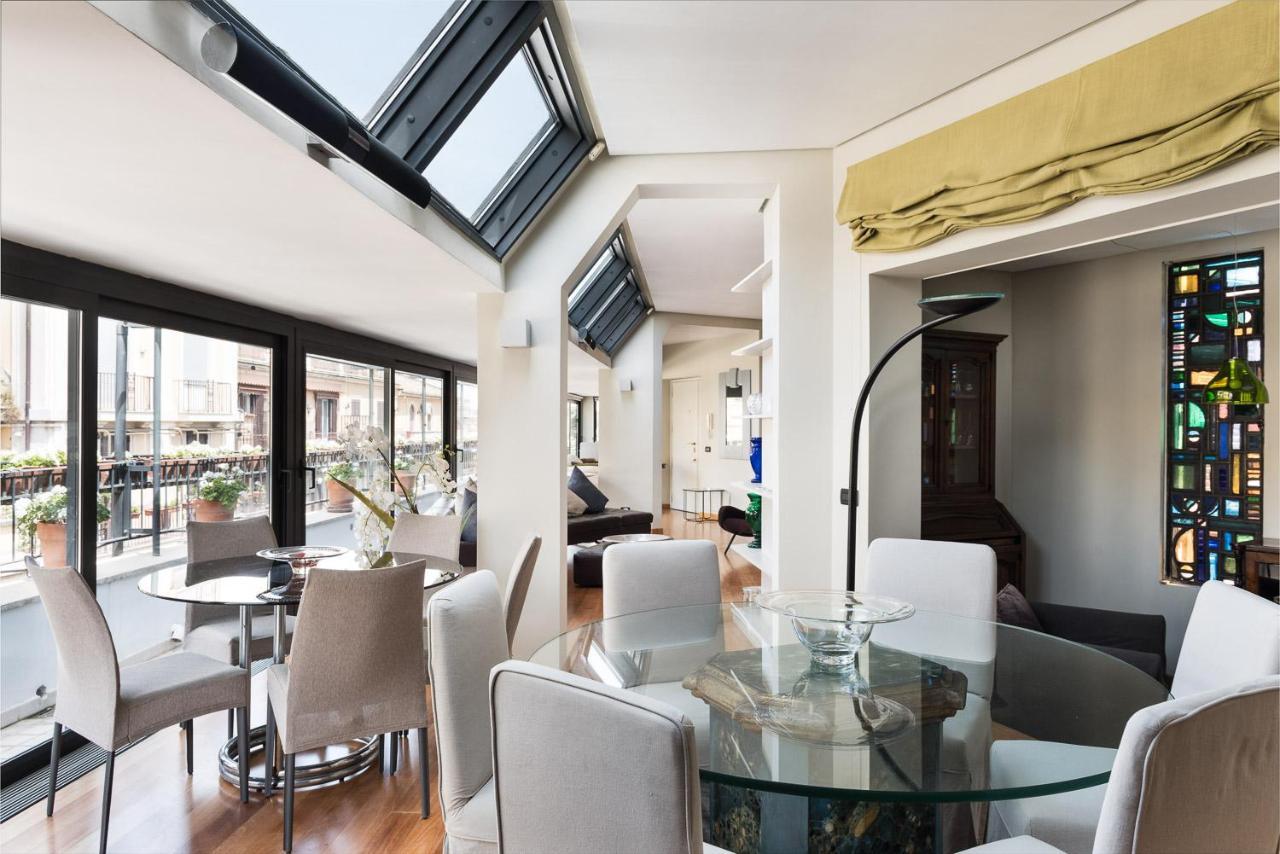 شقة Idyllia - Penthouse In Navona Area روما المظهر الخارجي الصورة